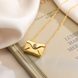 Creative Copper Plated Gold Pendant Necklace – Jewelry Gift Ideas — 7