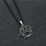 Simple Round A-Line Hollow Plating Alloy Pendant – Jewelry Gift Ideas — 2