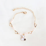 Ladies Flower Bunny Cat Leaf Bracelet – Jewelry Gift Ideas — 1