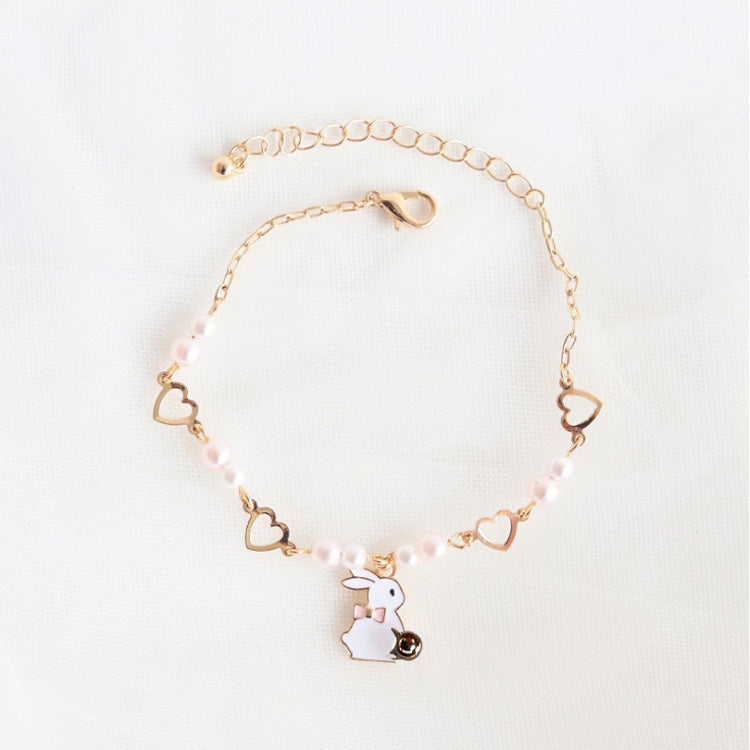 Ladies Flower Bunny Cat Leaf Bracelet – Jewelry Gift Ideas — 1