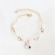 Ladies Flower Bunny Cat Leaf Bracelet – Jewelry Gift Ideas — 1