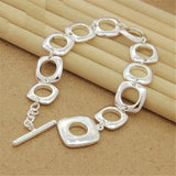 Silver Plated Set Korean Fashion Square Earring – Jewelry Gift Ideas — 6