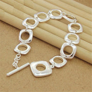 Silver Plated Set Korean Fashion Square Earring – Jewelry Gift Ideas — 6