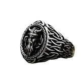 Stainless Steel Viking Men's Ring – Gifts for Him — 2