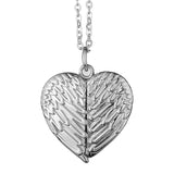 Necklace With Blank Heart Heat Transfer Angel – Jewelry Gift Ideas — 4