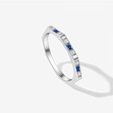 S925 Sterling Silver Stacked Ring Women's Simple – Gifts for Her — 3