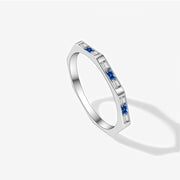 S925 Sterling Silver Stacked Ring Women's Simple – Gifts for Her — 3