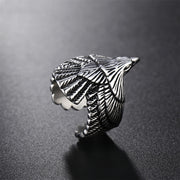 Stainless Steel Men's Ring Titanium Steel Ghost Head – Gifts for Him — 6