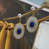 S925 Sterling Silver Inlaid Natural Lapis Lazuli – Jewelry Gift Ideas — 4