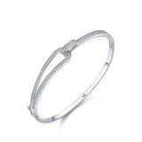 S925 Sterling Silver Bracelet Diamond Geometric – Jewelry Gift Ideas — 9