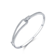 S925 Sterling Silver Bracelet Diamond Geometric – Jewelry Gift Ideas — 9