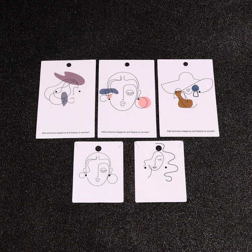 100 Pieces Featured Earrings Card Ornament Paper – Unique Gift Ideas — 1