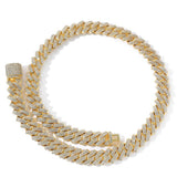 Men's Bar Cuban Necklace Hiphop Copper Set Zircon – Jewelry Gift Ideas — 6