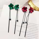 All-match Flower Long Temperament Earrings – Surprise Gifts — 1