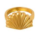 Ocean Style Personalized Scallop Ring Niche Creative – Stylish Gifts — 5