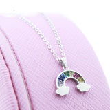 Women's Simple Fashion Rainbow Cloud Necklace – Jewelry Gift Ideas — 1