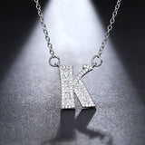 Fashion Temperament 26 Letter Zircon Necklace – Jewelry Gift Ideas — 9
