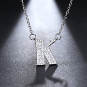 Fashion Temperament 26 Letter Zircon Necklace – Jewelry Gift Ideas — 9