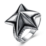 Personalized Star Titanium Steel Ring Accessories – Stylish Gifts — 5