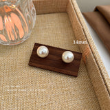 Pearl Retro French Simple Elegant Earrings – Small Gift Ideas — 11