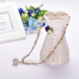 Crystal Ball Pendant Necklace – Jewelry Gift Ideas — 2