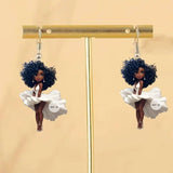 Black Beauty Hanging Earrings – Beauty Gifts — 3