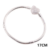 Alloy diamond pendant zircon snake bone chain – Jewelry Gift Ideas — 14