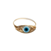 Lover's Eye Ring Is Inlaid With Gold – Gifts for Couples — 4