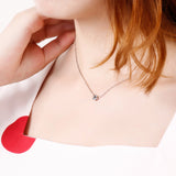 Cute Dog Paw Stainless Steel Necklace Earrings – Jewelry Gift Ideas — 9