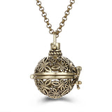 Aromatherapy Zircon Cage Hollow Necklace – Jewelry Gift Ideas — 7