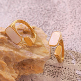 Vintage Fashion White Seashell Ring – Stylish Gifts — 3