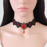 Women's Lace and Velvet Cloth Necklace Necklace – Jewelry Gift Ideas — 2