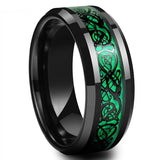 Stainless steel dragon pattern ring – Gift Ideas — 12
