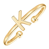 Fashion Style Cutout Letter Ring – Stylish Gifts — 8