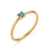 Fashion Simple And Light Luxury Birthday Ring – Stylish Gifts — 19