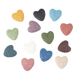 Colorful Heart-shaped Volcanic Rock Bracelet – Jewelry Gift Ideas — 13