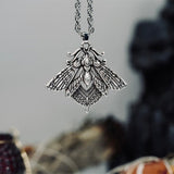 Retro Style Moth Pendant Necklace For Women – Jewelry Gift Ideas — 8