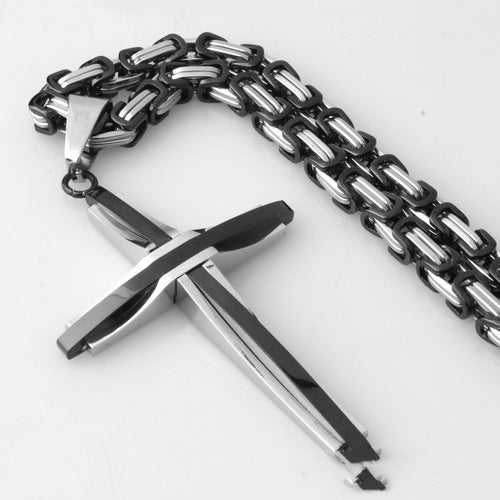Cross Pendant Necklace Cross With 5mm 55cm – Jewelry Gift Ideas — 2
