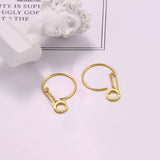 French Fashion Geometric Earrings Noble Cold Style – Stylish Gifts — 1