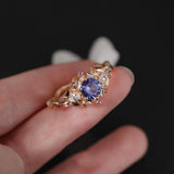 Women's Mid-ancient Carved Gold Flash Diamond Gold – Gifts for Her — 4