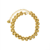 Widened Titanium Steel Plated 18K Gold Color – Jewelry Gift Ideas — 11