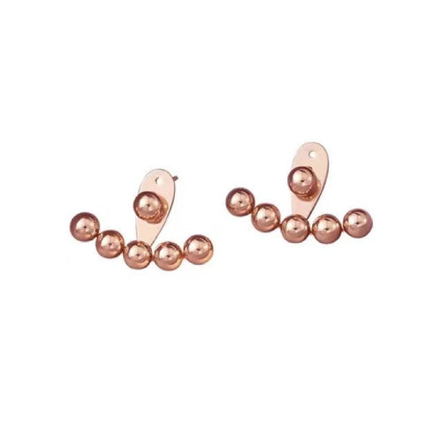 Autumn And Winter Niche Design Copper Earrings – Everyday Gifts — 2