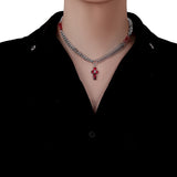 Simple Versatile Cross Titanium Steel Necklace – Jewelry Gift Ideas — 3