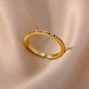 European And American Zircon Fashion Design 18K – Stylish Gifts — 6