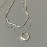 Whole Body 925 Silver Moon Necklace French Entry – Jewelry Gift Ideas — 10