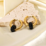 Turquoise Earrings Irregular Pearl Earrings Stone – Practical Gifts — 14