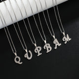 Stainless Steel Letter Pendant Necklace – Jewelry Gift Ideas — 1