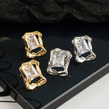 Premium Design Sense Geometric Stud Earrings – Birthday Gifts — 4