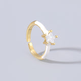 European And American Copper Micro-set Rhinestone Star – Gifts for Her — 2