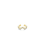 Simple S925 Silver Occidental Diamond Ear Clip Female – Gifts for Her — 4